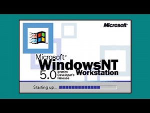 Windows NT 5.0 Build 1796 Demo!