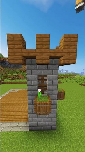 Building a Starter Castle in Minecraft! 😄