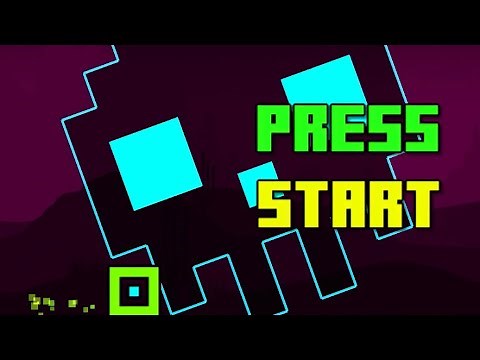 Press start geometry dash full play through | Dantdm intro song