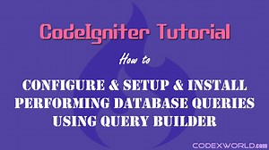 CodeIgniter Tutorial for Beginners - CodexWorld
