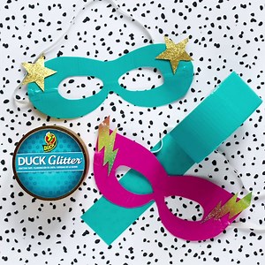 Any kid can be a superhero this Halloween with these easy DIY masks. Step-by-step: http://ms.spr.ly/Superhero-Mask | Duck Tape