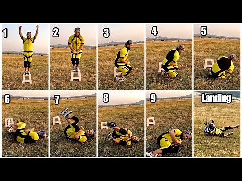 Parachute Landing Fall | PLF Tutorial | How to Successfully Perform PLF and Land Safely