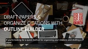 4.2K views · 75 reactions | Need some help putting your research in order? Try the new Outline Builder on JSTOR! | JSTOR | Facebook