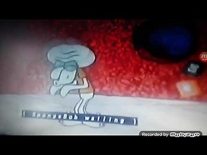 Spongebob crying