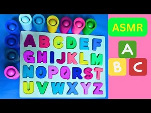 Learn ABCD with Fun | ASMR | Relaxing