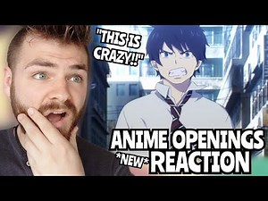 First Time Reacting to *NEW & OLD* ANIME OPENINGS & ENDINGS! | ANIME REACTION!