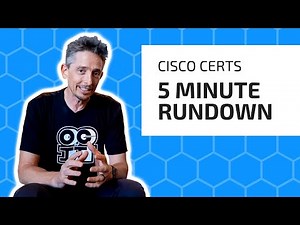New 2020 Cisco Certifications Explained in 5 Minutes | CCNA 200-301 | CCNP