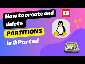 How to create and delete Partition in Gparted. Simple Guide To Creating A New Partition in Linux.