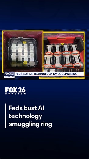 Federal prosecutors with the Southern District of Texas say a sophisticated smuggling network with ties to the Houston area illegally funneled some of the world’s most advanced artificial intelligence computer chips toward China and other restricted destinations, moving at least $160 million in hardware and taking in more than $50 million in overseas payments. https://www.fox26houston.com/news/feds-say-houston-linked-operation-gatekeeper-broke-160m-ai-chip-smuggling-pipeline-china?utm_campaign=t