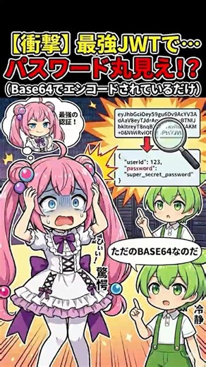 【1分でわかるWebあるある】JWTを最強の「暗号」だと信じ込んでいたエンジニアの末路