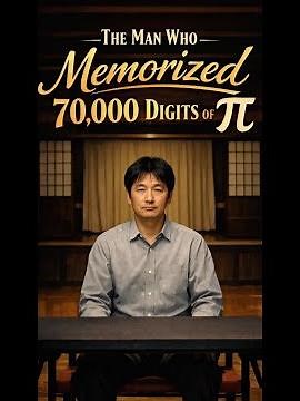 The Man Who Memorized 70,000 Digits of Pi #Human