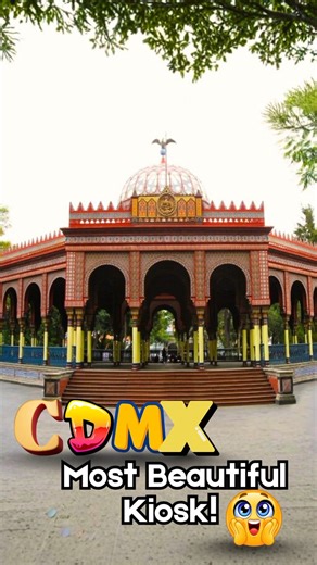 Kiosko Morisco Looks Unreal in Real Life! 🇲🇽 CDMX #mexicocity #turismoméxico #cdmx
