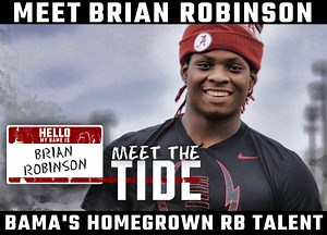 269K views · 4.2K reactions | Welcome to Alabama Football, Brian Robinson! | Alabama Crimson Tide on AL.com | Facebook