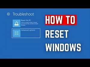 How To Reset Or Format Windows Laptop Or PC 2023 (EASY)