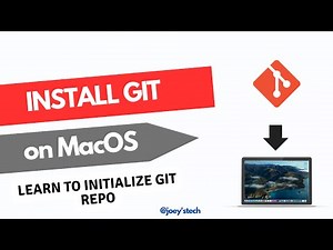 How to Install Git on Mac | Git download, installation on Mac & git repo initialisation #git