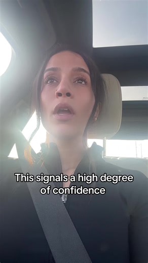 This signals a high degree of confidence #confidence #character #foryoupage