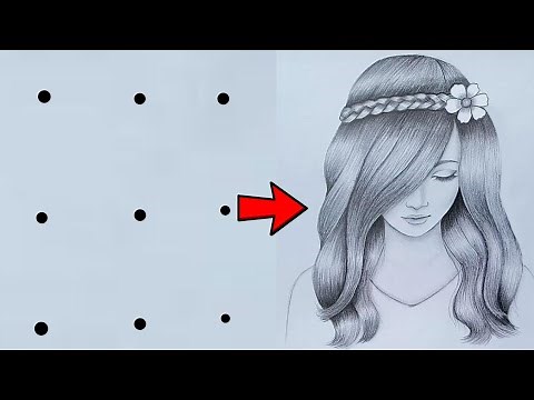 How to draw a girl with cap | Girl drawing easy step by step | Beautiful girl drawing for beginners