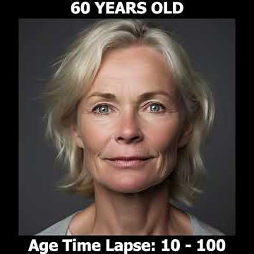 Aging Time Laps 10-100 (Scandinavian Woman)
