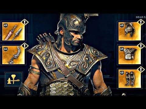 Assassin's Creed Odyssey - How To Get Achilles Armor Set LEGENDARY (Location & Gameplay)
