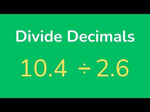 How to Divide Decimals