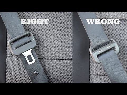 Seat Belt Turned Around Reverse Backward Twisted Buckle | Most Make & Model Vehicles