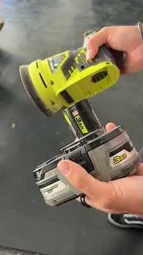 RYOBI ONE 18V Cordless 3 in. Variable Speed Detail Polisher/Sander Review