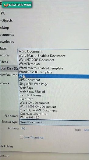 Docx को PDF में कैसे Convert करें ? | How To Convert Docx To PDF | Convert To PDF