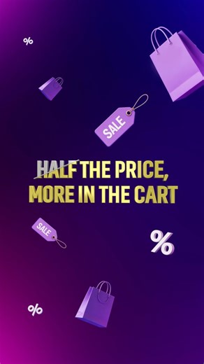 Nexus Elante on Instagram: "The season’s most rewarding days are here! Enjoy FLAT 50% OFF* on leading brands and wardrobe essentials. Update your fashion, add a little extra to your bag, and make the most of the holidays 😉 Visit Nexus Elante between 25th - 28th December. #Flat50Off #AsliHappynessWalaSale #ShopNow"