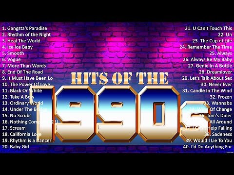 Top 100 Greatest Pop Songs Of The 90's ~ 90s Music Hits ~ 90s Pop Music Hits #6936