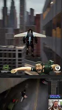 Unreal Engine Flight Tutorial – Animate Any CC4 Character! #shorts