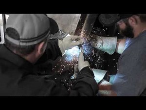 3- How to Build a MOVE Bumper Kit - Front Bumper Kit Tack Welding Center Section & Side Wings