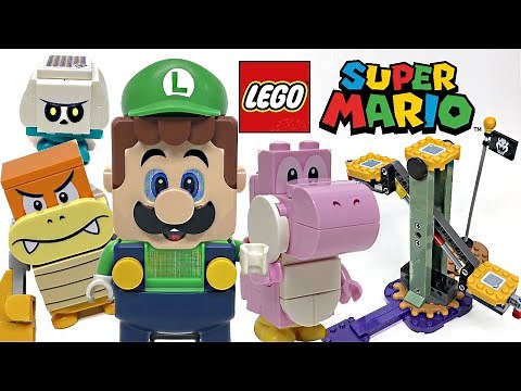 LEGO Super Mario Luigi Starter Course REVIEW! 2021 set 71387!