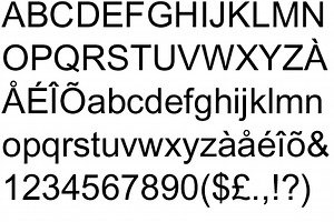 Arial Font Family Free Download