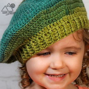 10K views · 463 reactions | Learn how to crochet this simple beret using light yarn. You can find the written pattern here and more sizes: https://www.windingroadcrochet.com/easy-crochet-beret-free-pattern/ | Winding Road Crochet | Facebook