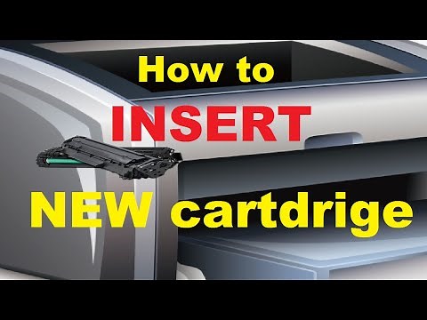 how to insert cartridge in Hp Laserjet pro 400 printer //Hp laserjet 400 cartridge installation
