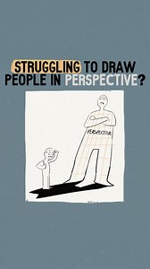 597K views · 22K reactions | If drawing figures in perspective feels...