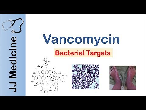 Vancomycin | Bacterial Targets, Mechanism of Action, Adverse Effects