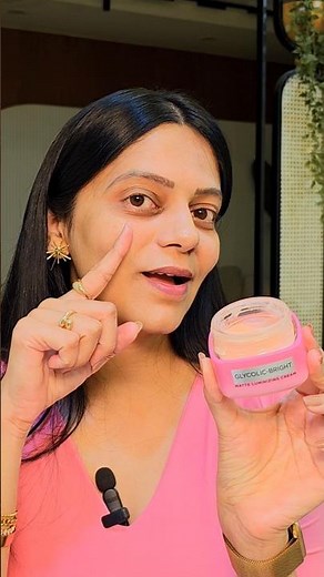 Highlighter Like Glow Without Makeup | L'Oréal Glycolic Bright Matte Luminizing Cream
