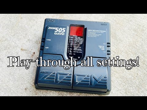 Zoom 505 Guitar Pedal #guitar