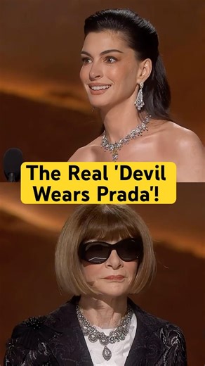 Anne Hathaway Meets the Real ‘Devil Wears Prada’ at the 98th Oscars!