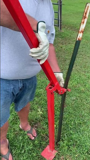 How To Properly Remove a Tee Post!