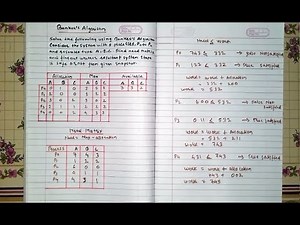 Banker's Algorithm in operating system [Hindi] | Example 1