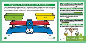 Comparing the Weight of Objects with Balance Scales