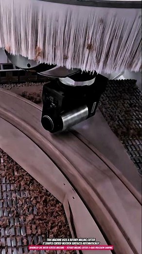 Advanced CNC Wood Router Machine - Rotary Milling Cutter 5-Axis Precision Shaping
