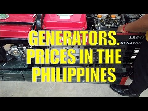 Generators, Prices In The Philippines.