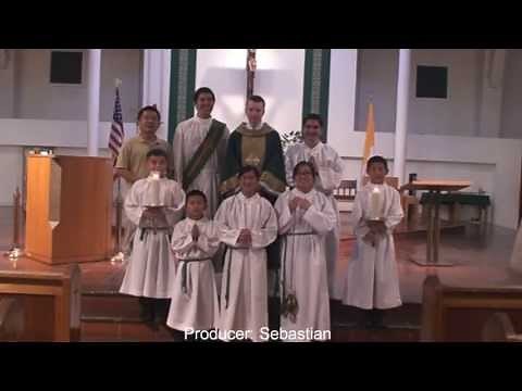 How To Altar Serve - The Sunday Mass