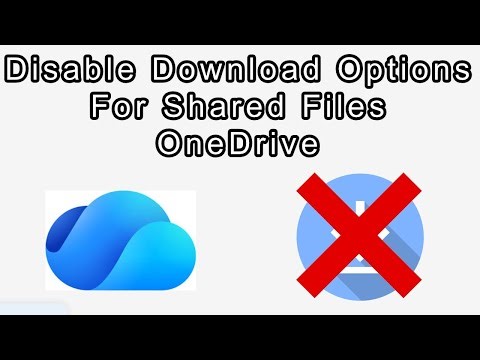 How to Stop People Downloading Files on OneDrive