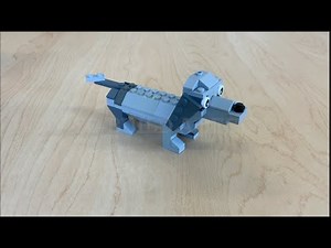How To Build A Lego Dog!
