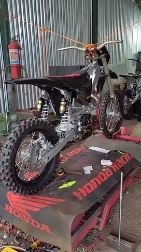 Custom Honda XRM 125 Motocross Build Video