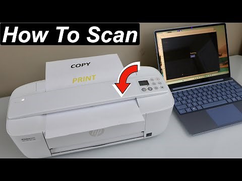 How To Scan With HP DeskJet 3772 Printer Using Windows Scan App & HP Smart App ?
